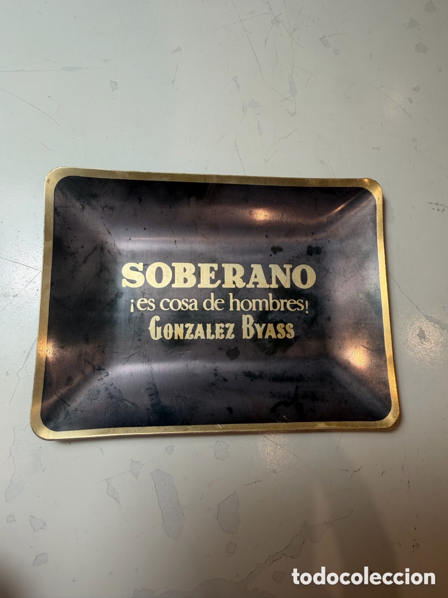 Vintage: Bandeja vintage Soberano - Gonz&aacute;lez Byass
