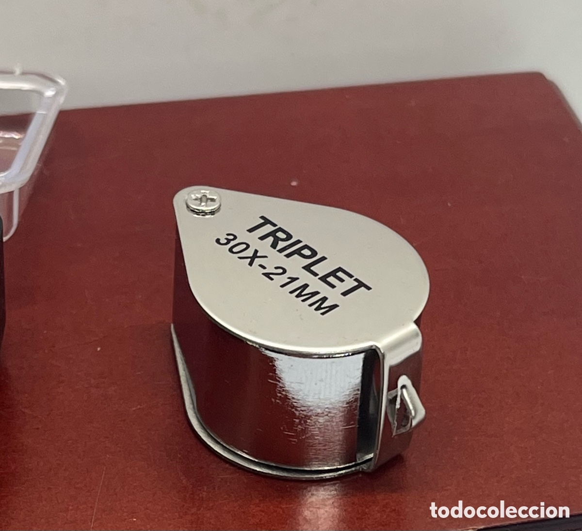 Vintage: LUPA TRIPLET 30 X - 21MM NUEVA SIN USO - Foto 4