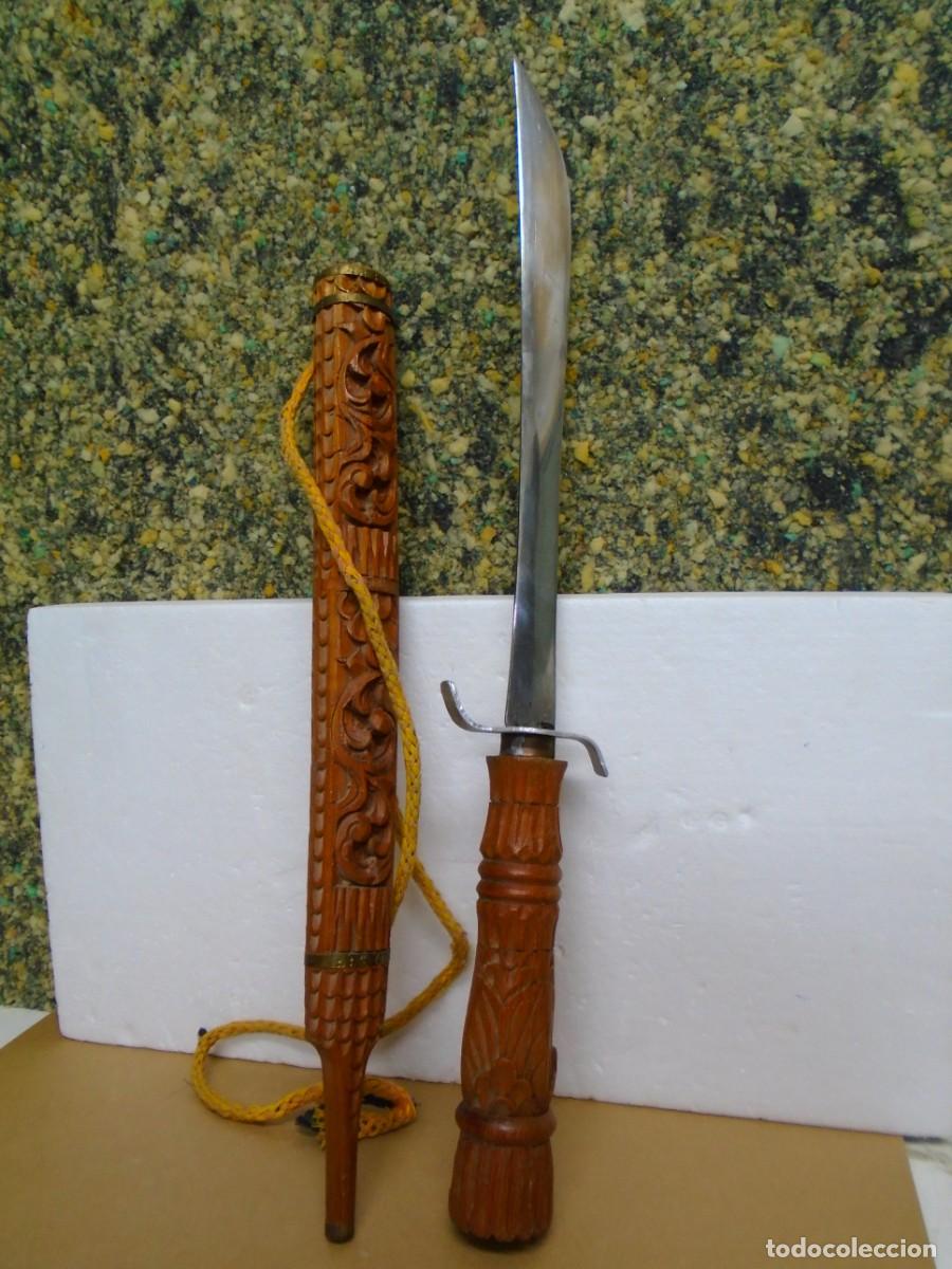 Vintage: VINTAGE ESPADA DHA TRADICIONAL DEL SUDESTE ASIATICO(TAILANDIA)REPRODUCCION ARTESANAL.