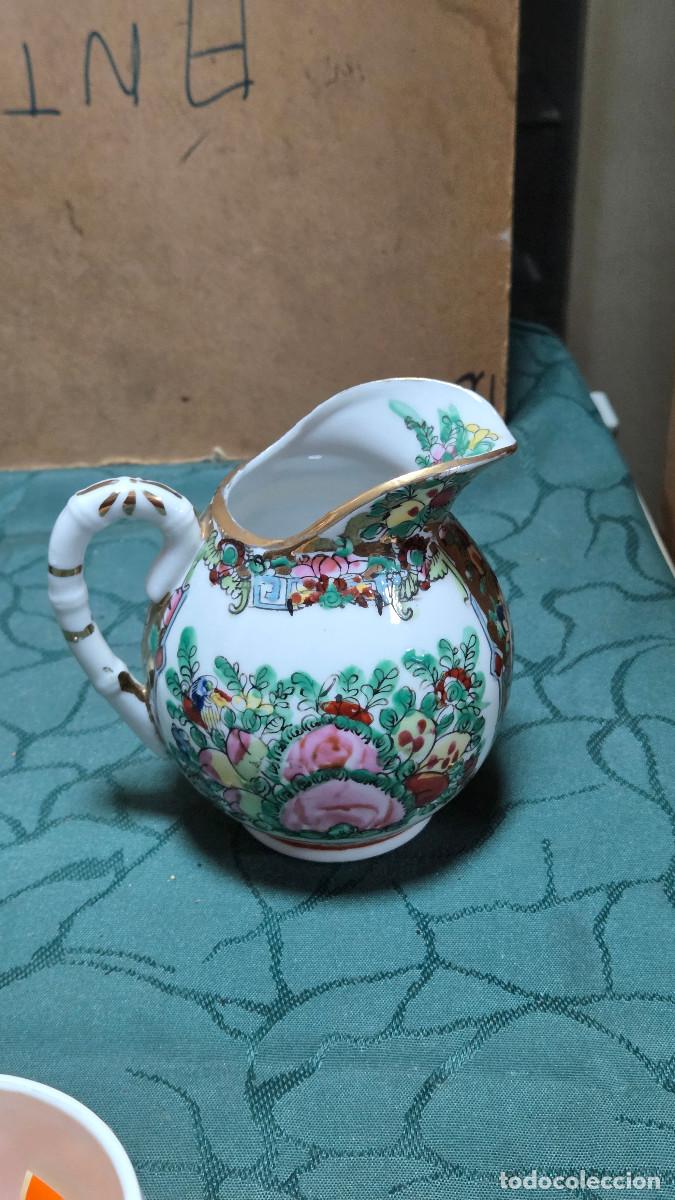 Vintage: jarra de porcelana oriental