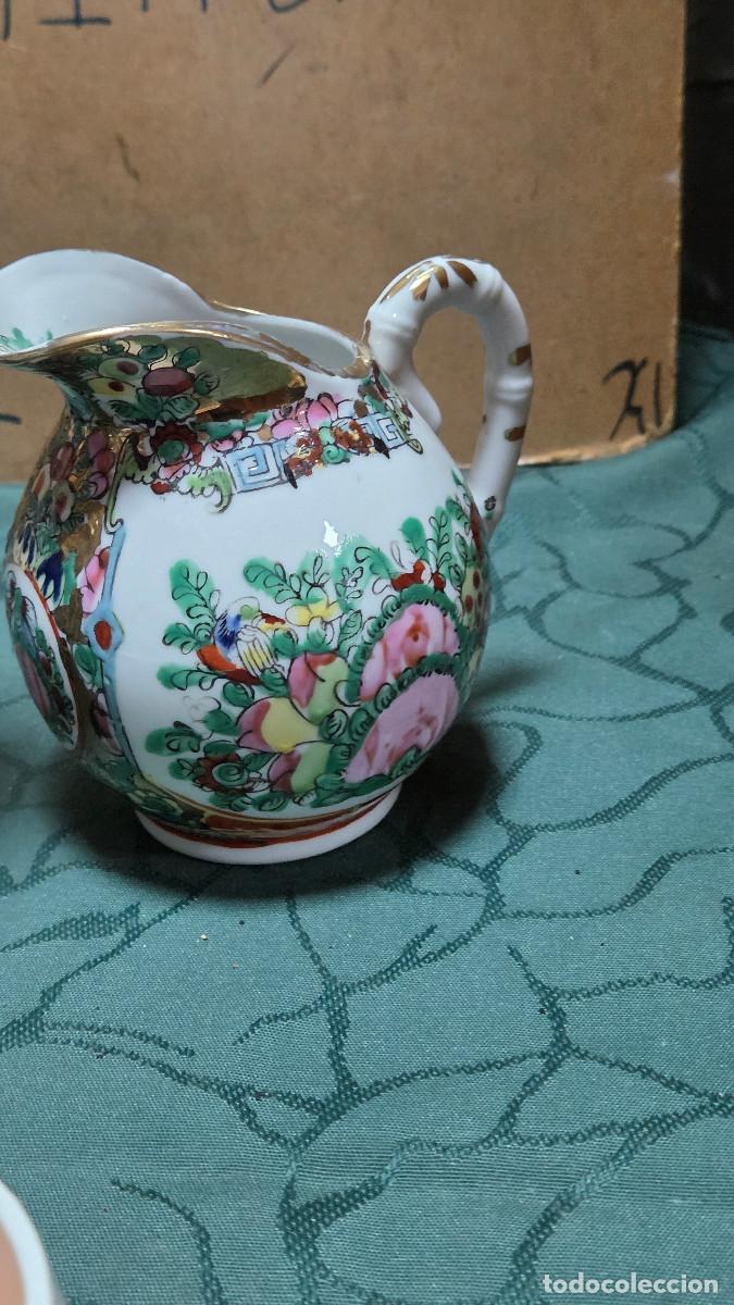 Vintage: jarra de porcelana oriental - Foto 4