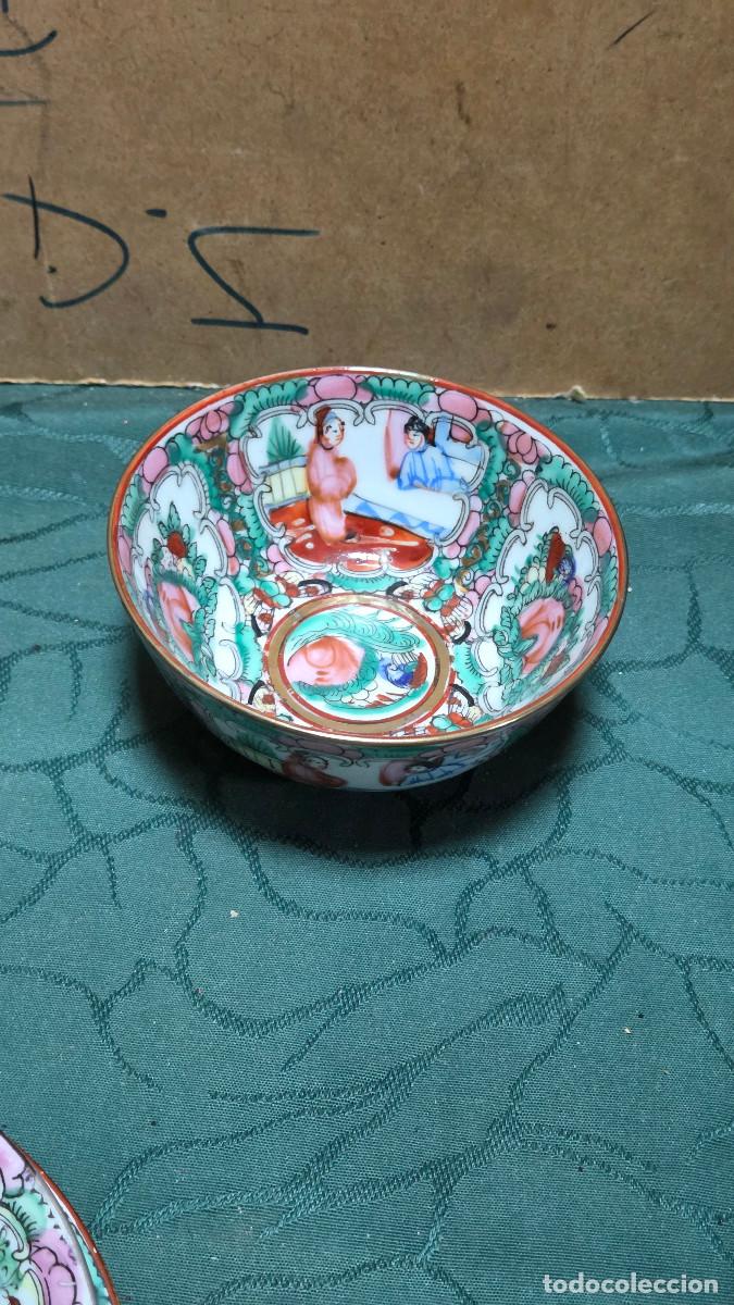 Vintage: cuenco de porcelana oriental - Foto 2