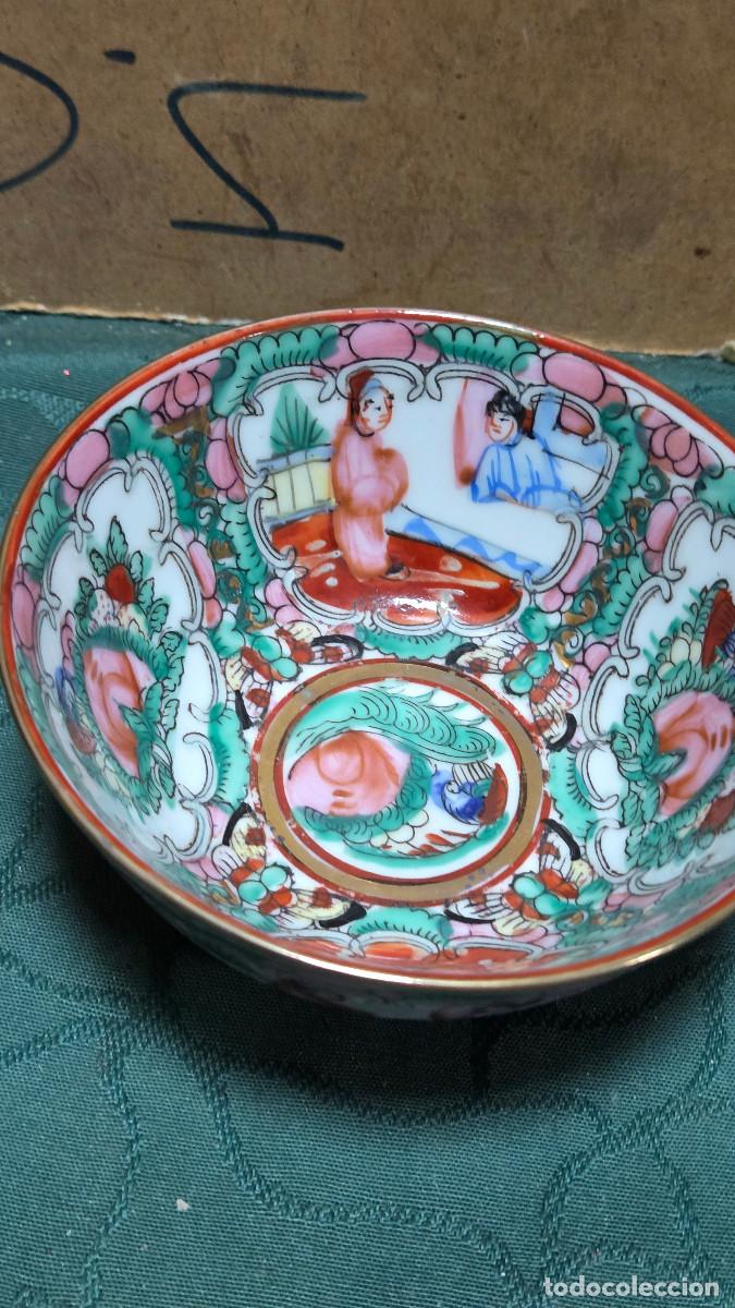 Vintage: cuenco de porcelana oriental - Foto 3