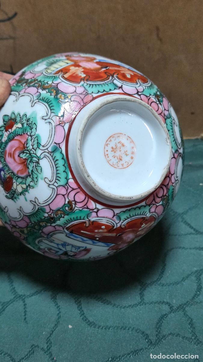 Vintage: cuenco de porcelana oriental - Foto 5