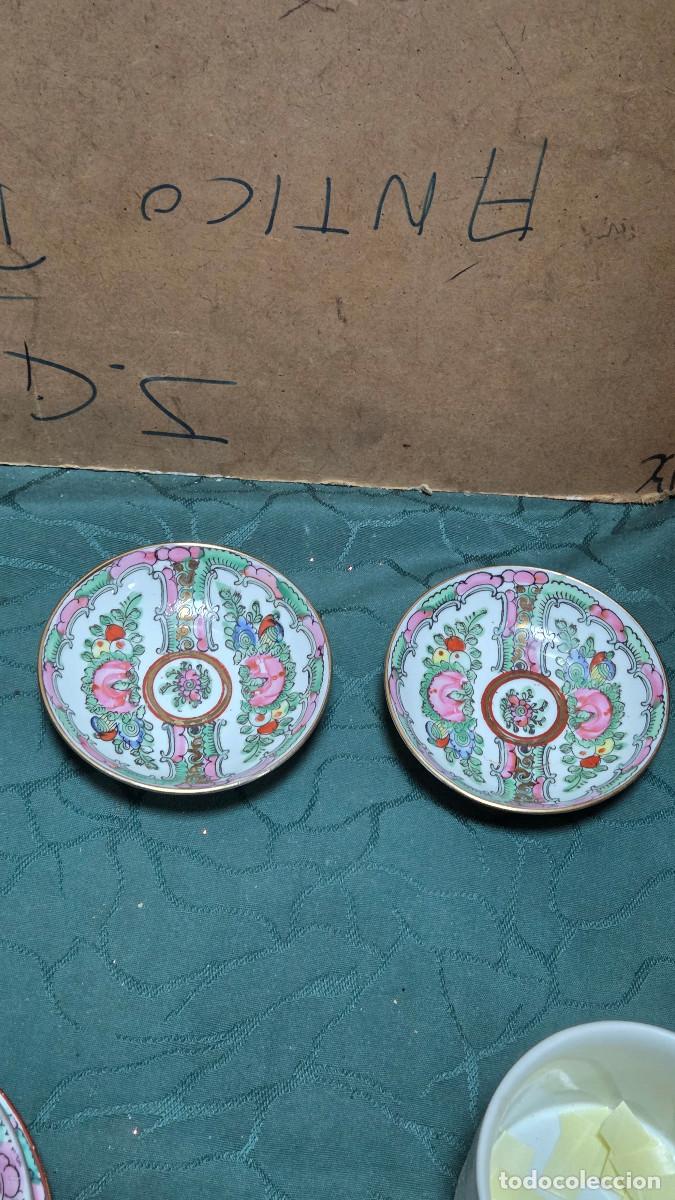 Vintage: 2 platos oriental de porcelana