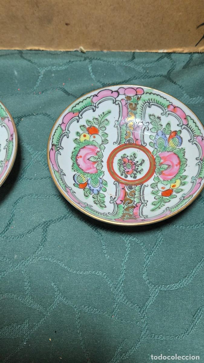 Vintage: 2 platos oriental de porcelana - Foto 3