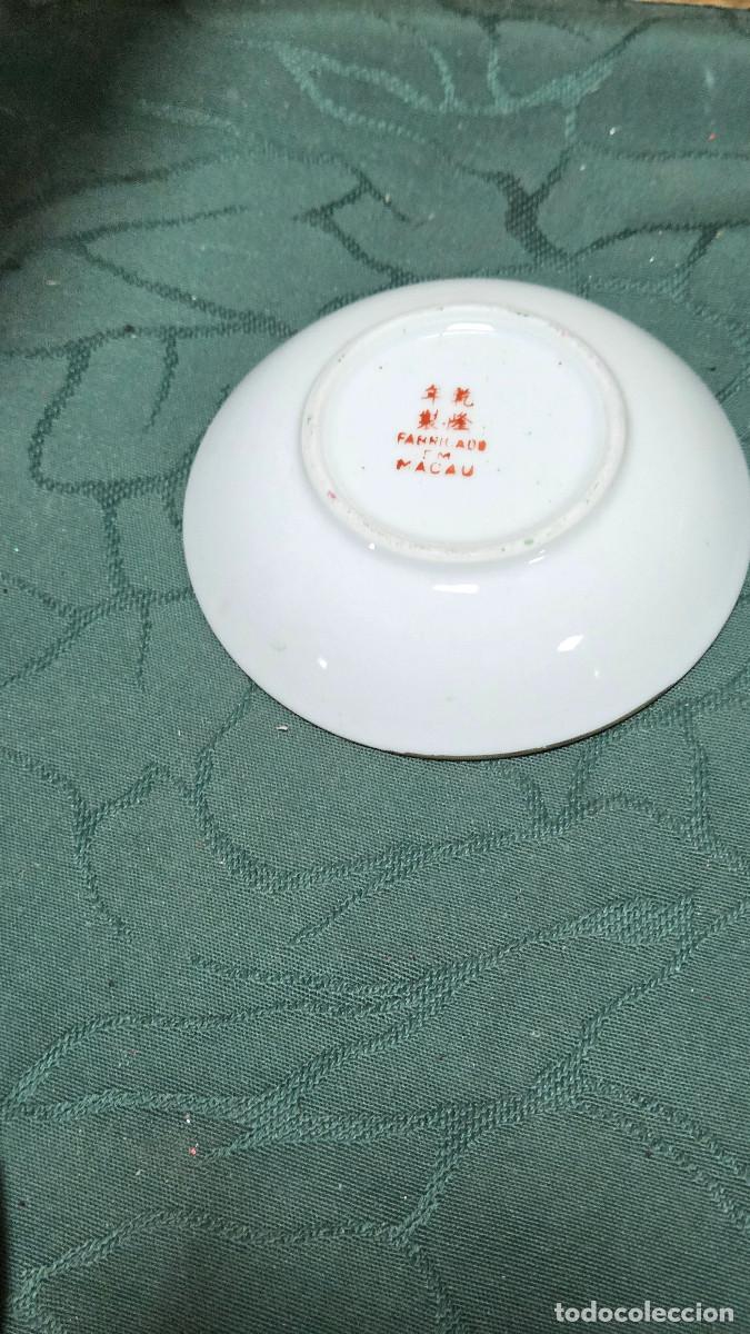 Vintage: 2 platos oriental de porcelana - Foto 4
