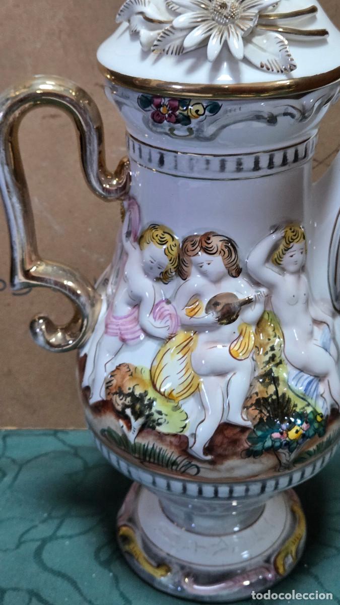 Vintage: tetera grande de ceramica - Foto 3