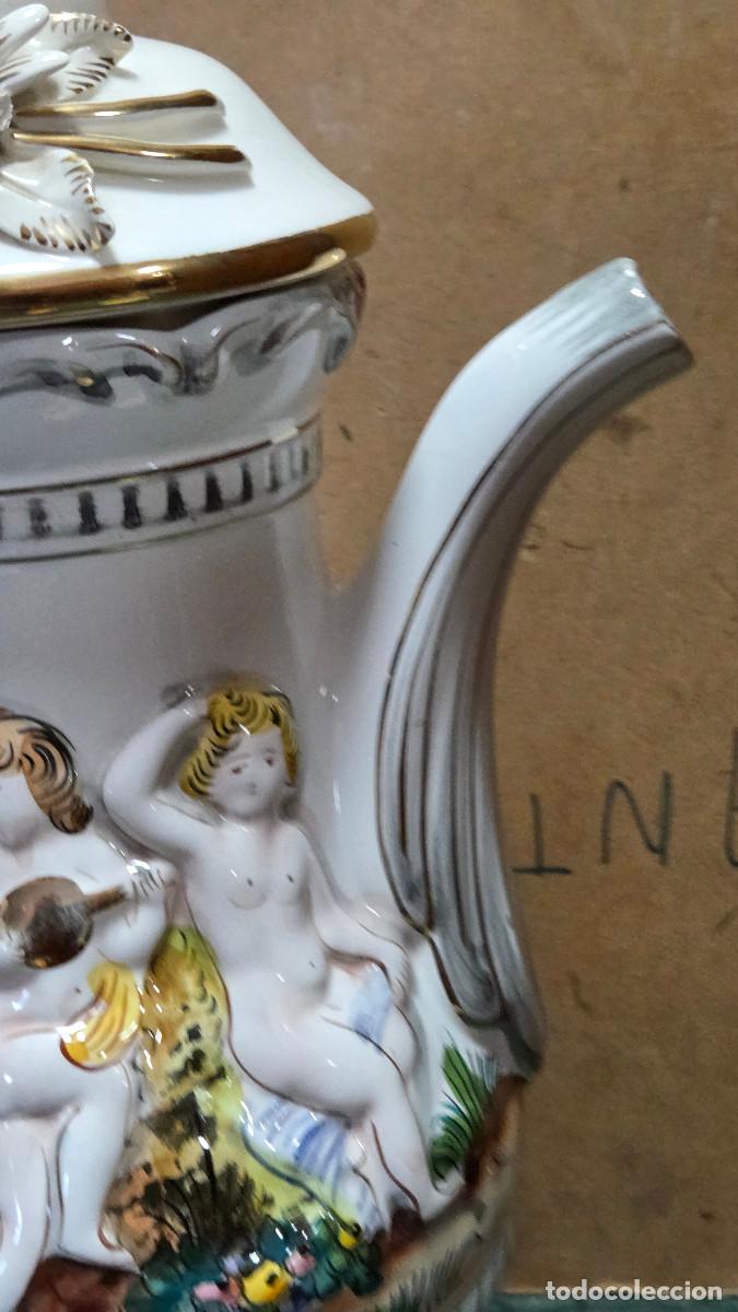 Vintage: tetera grande de ceramica - Foto 4