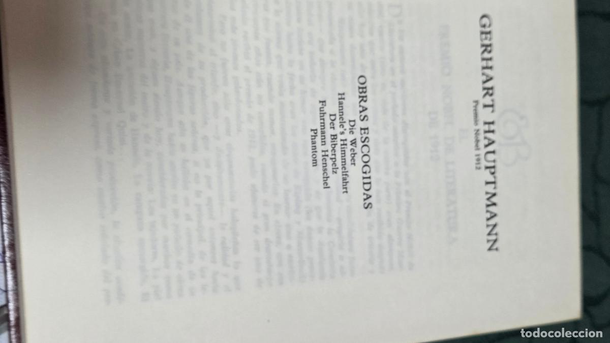 Vintage: coleccion de librois de premios nobel - Foto 8