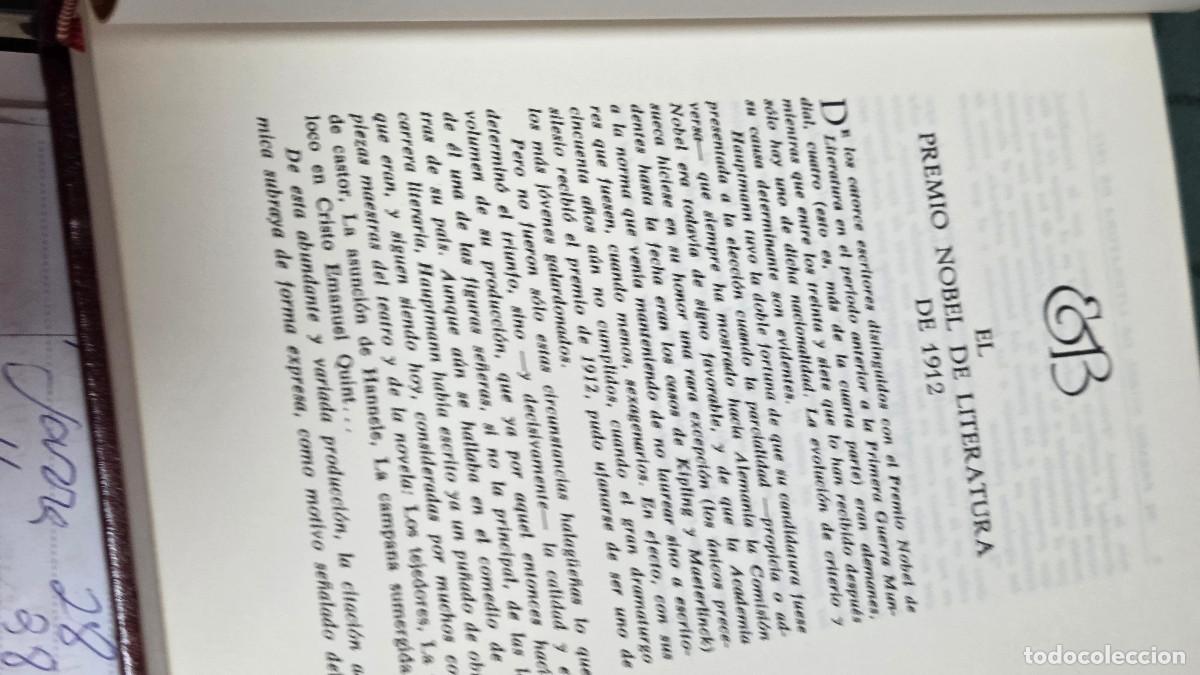 Vintage: coleccion de librois de premios nobel - Foto 11