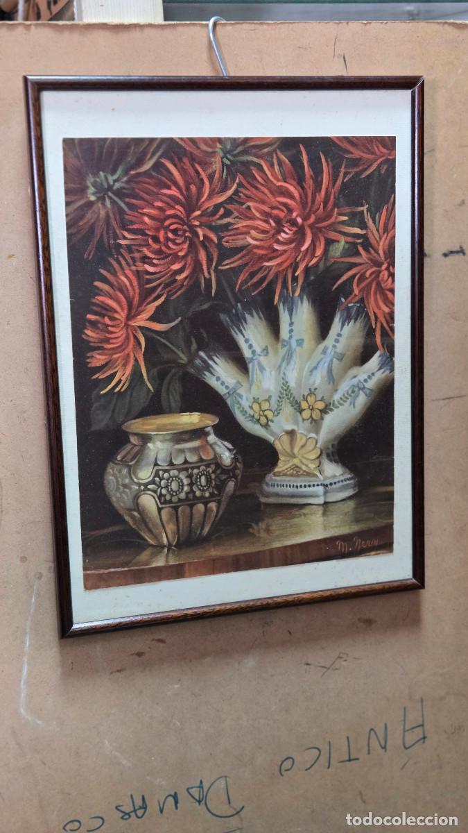 Vintage: cuadro con laminas antiguas - Foto 1