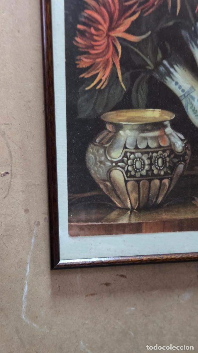 Vintage: cuadro con laminas antiguas - Foto 2