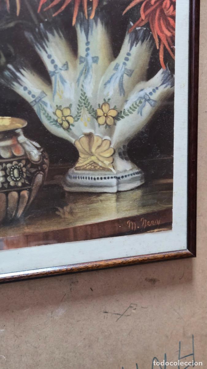 Vintage: cuadro con laminas antiguas - Foto 3