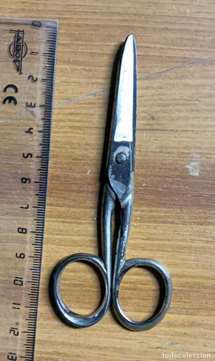 Vintage: TIJERAS VINTAGE DE METAL - DISE&Ntilde;O CL&Aacute;SICO DE COSTURA - 12 CM - ACERO AL CARBONO - A&Ntilde;OS 40/60