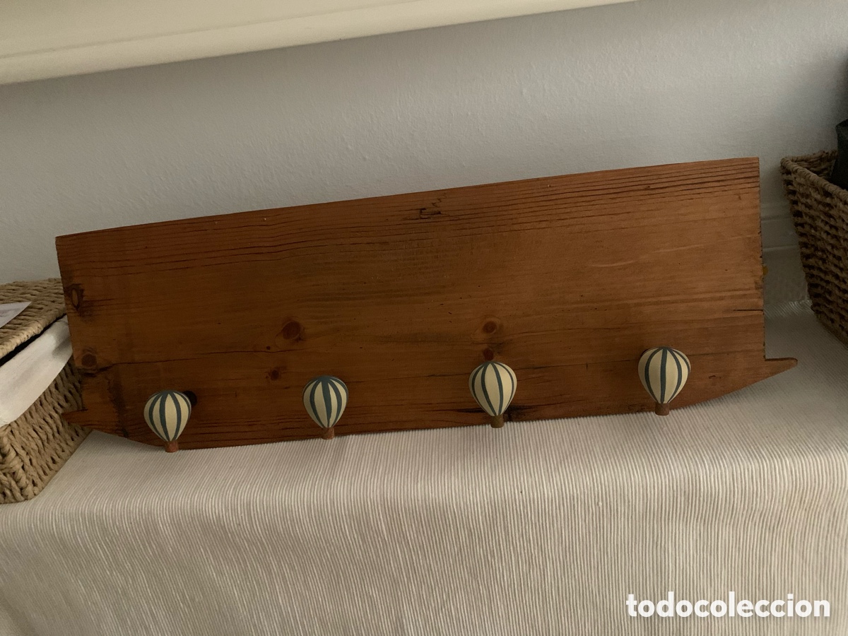 Vintage: Percha madera antigua. - Foto 2