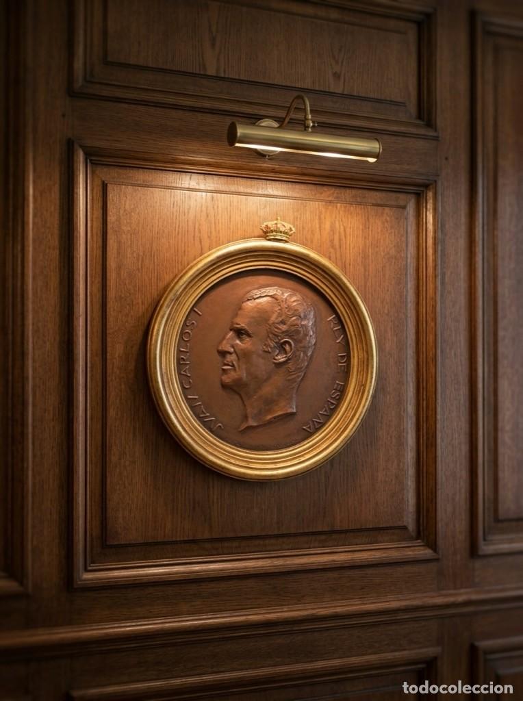 Vintage: PLACA DECORATIVA DE DON JUAN CARLOS I