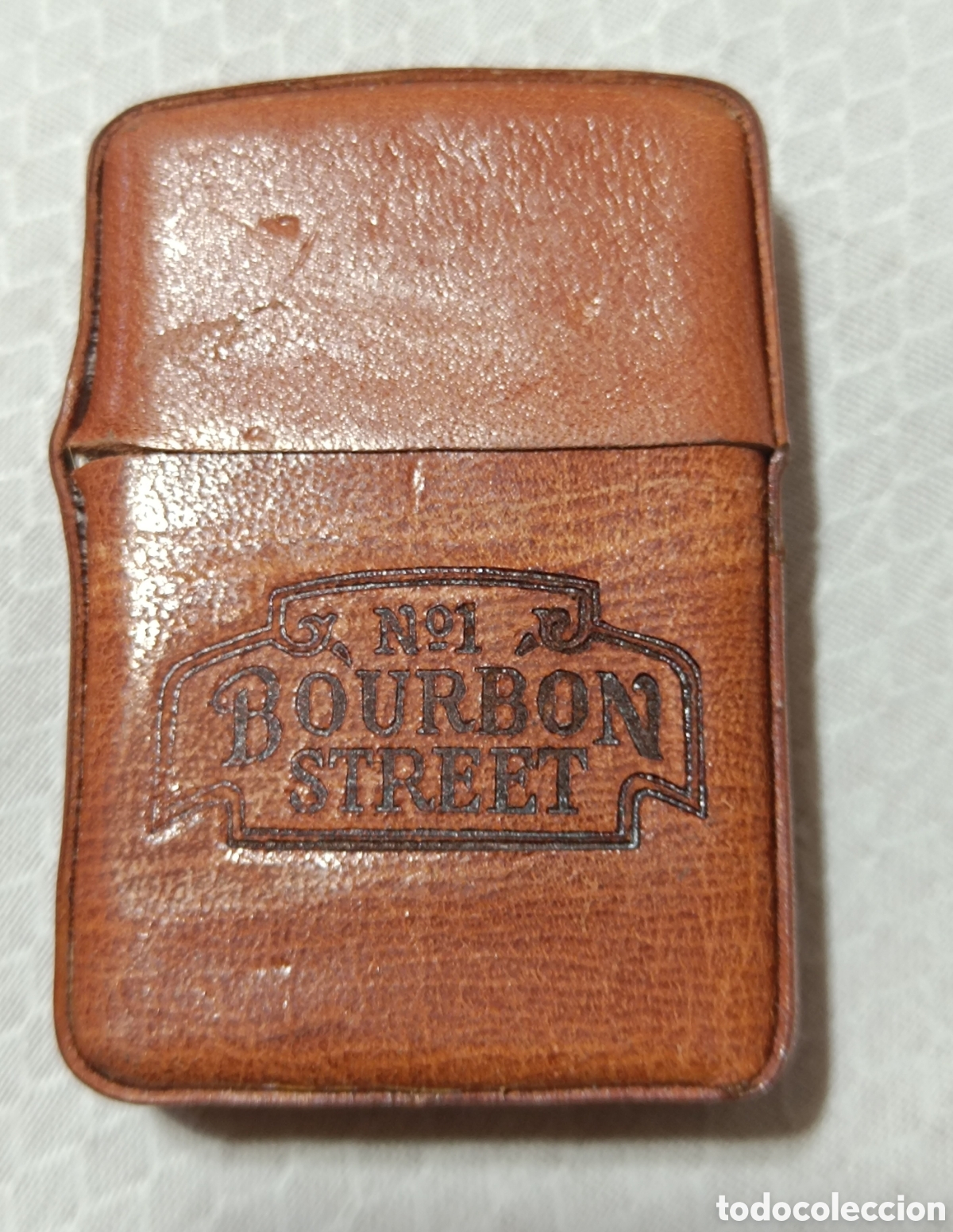 Vintage: Mechero gasolina BOURBON - Foto 1