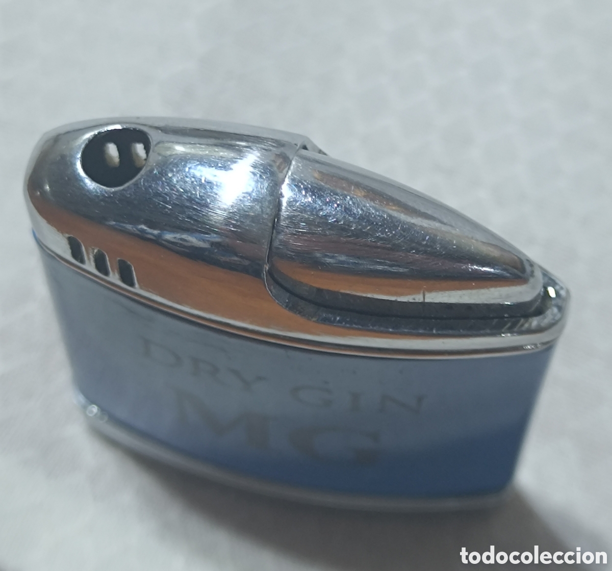 Vintage: Mechero de Gas GIN M G - Foto 3