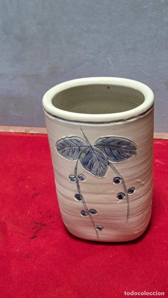 Vintage: lapicero de ceramica vintage
