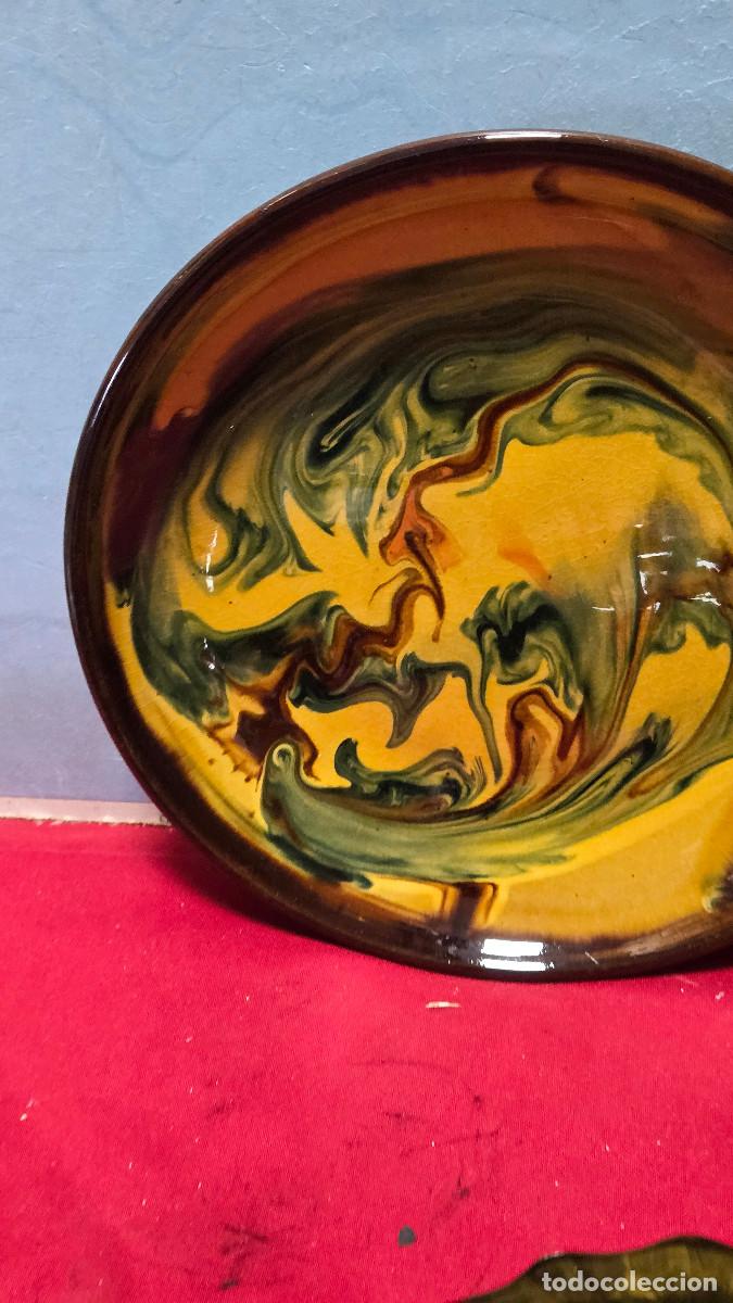 Vintage: plato de ceramica hondo - Foto 2