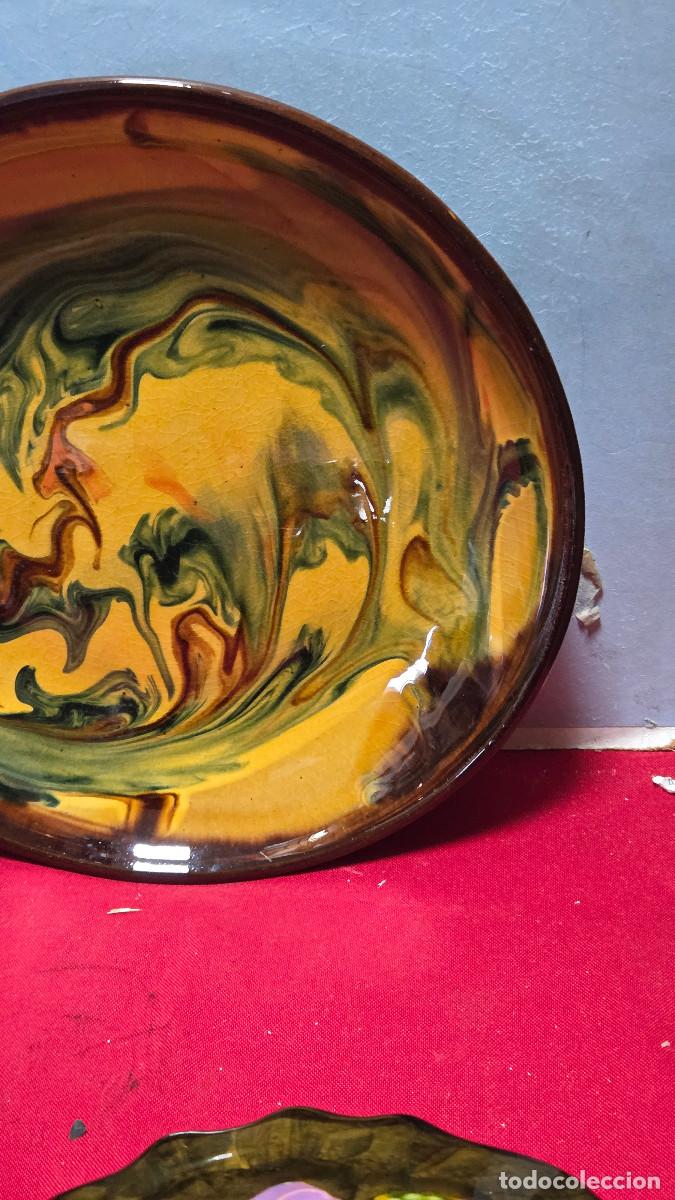 Vintage: plato de ceramica hondo - Foto 3