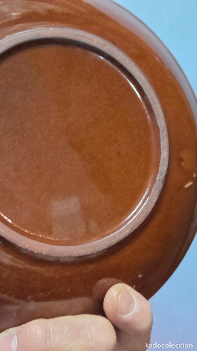 Vintage: plato de ceramica hondo - Foto 7