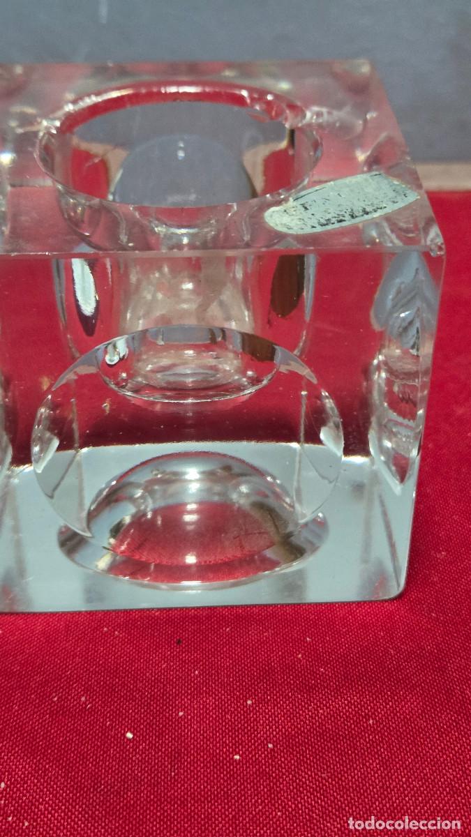 Vintage: tintero de cristal vintage - Foto 3