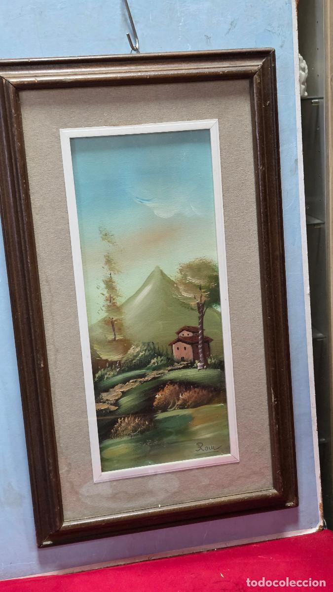 Vintage: CUADRO CON PINTURA AL OLEO - Foto 1