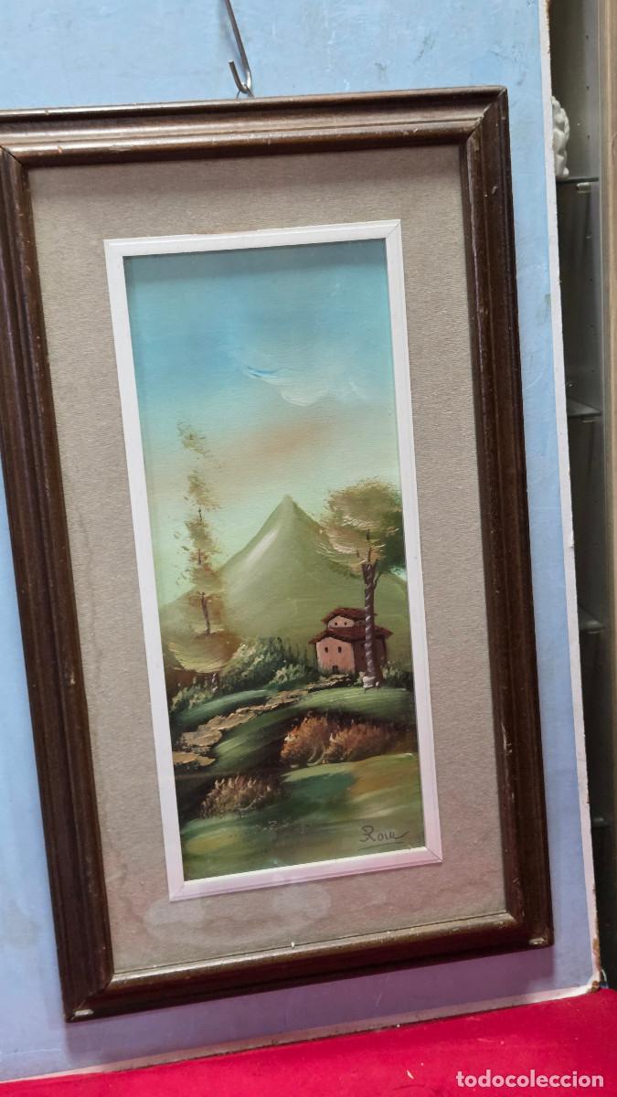 Vintage: CUADRO CON PINTURA AL OLEO - Foto 2