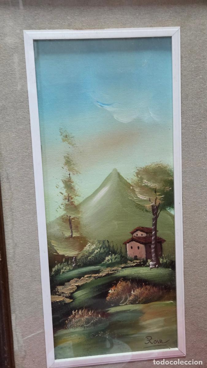 Vintage: CUADRO CON PINTURA AL OLEO - Foto 3