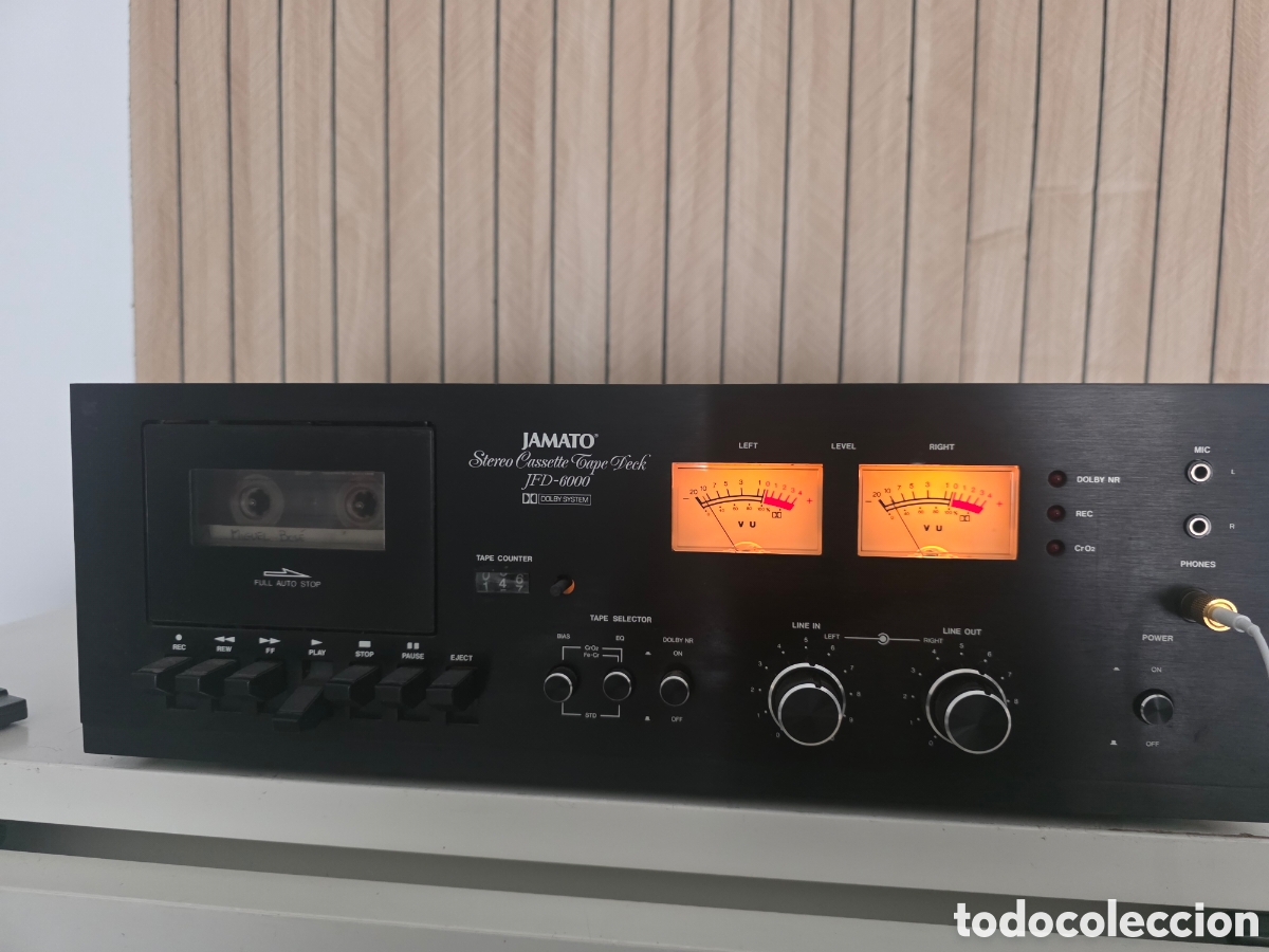Vintage: pletina cassette jamato jfd-6000 vintage made in japan