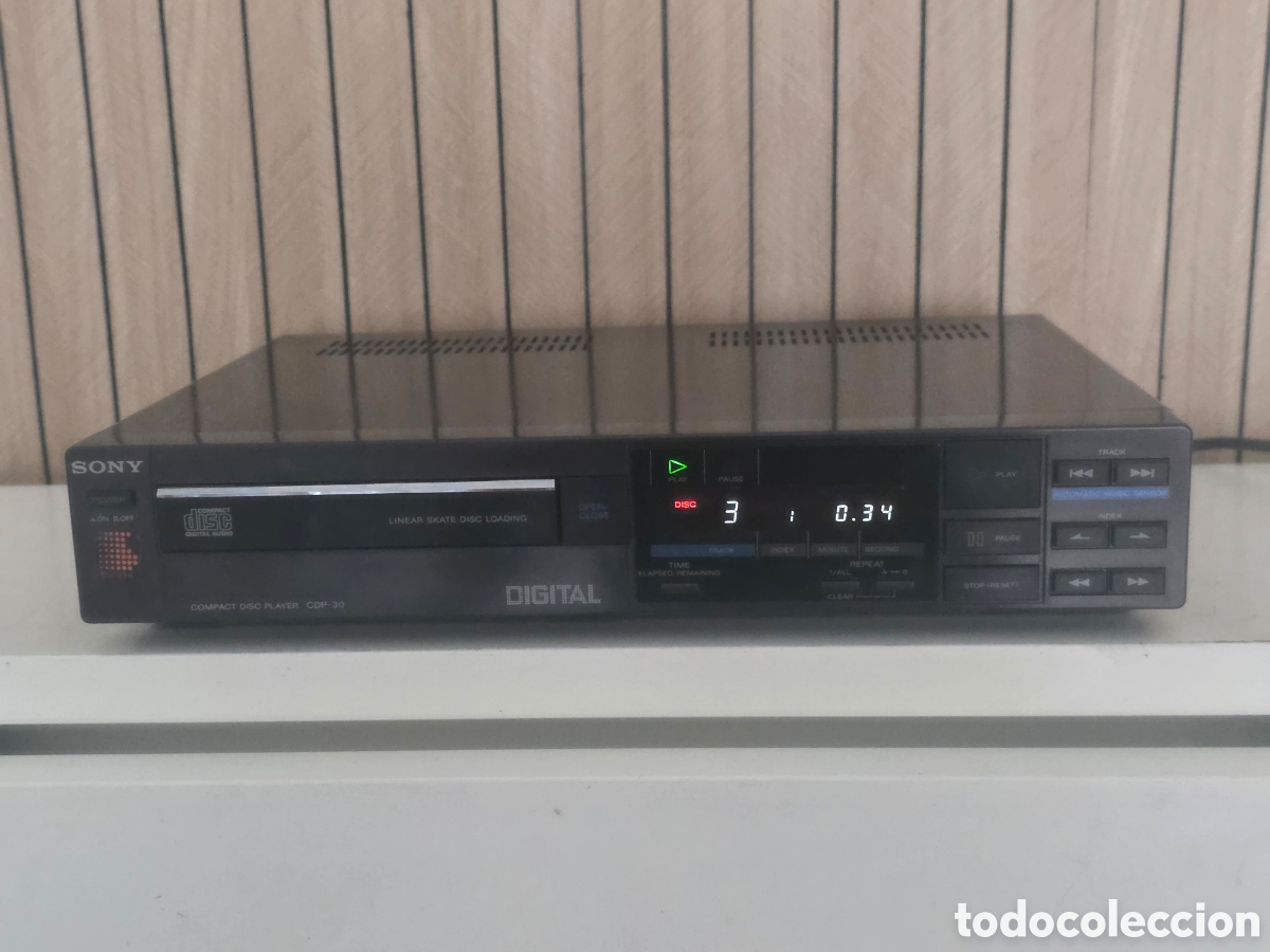 Vintage: sony cdp-30 reproductor cd vintage