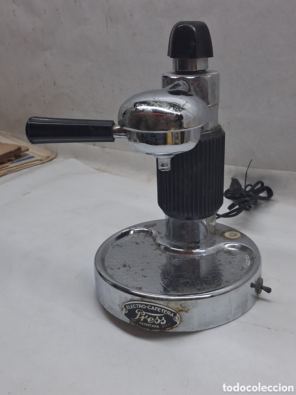 Vintage: Electro cafetera Press
