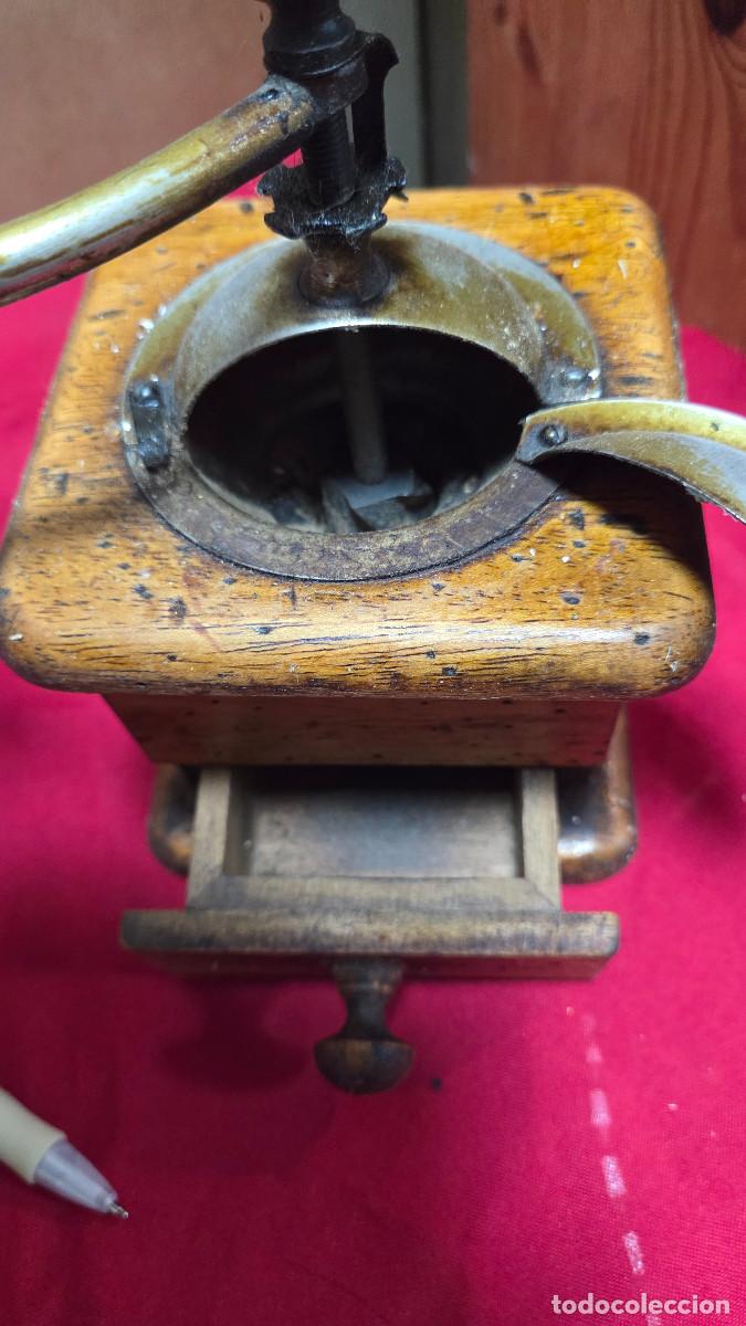 Vintage: molinillo antiguo de madera - Foto 4