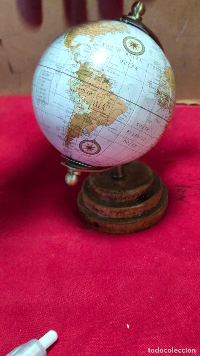 Vintage: peque&ntilde;o globo terraqueo - Foto 3