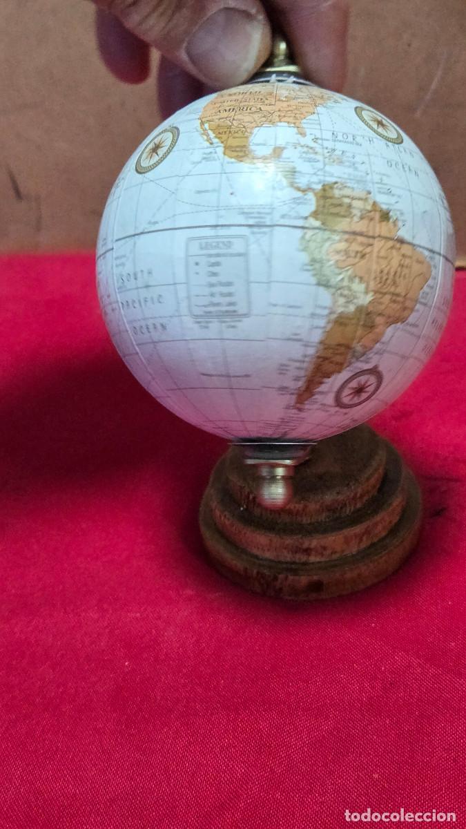 Vintage: peque&ntilde;o globo terraqueo - Foto 4