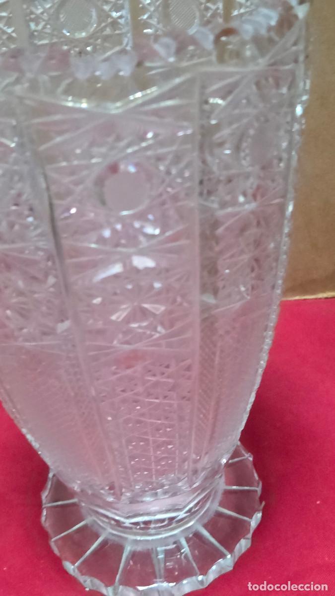 Vintage: jarron de cristal de brillo - Foto 4