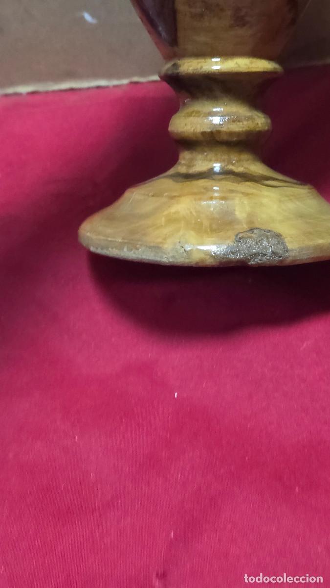 Vintage: jarron de madera vintage - Foto 4