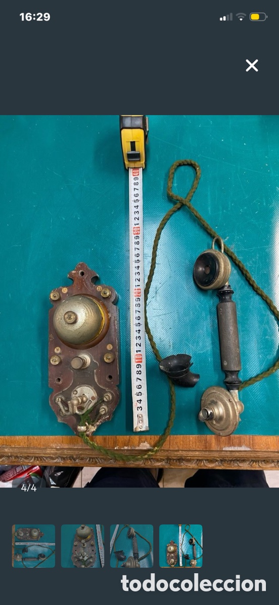 Vintage: Telefono antiguo para colecci&oacute;n - Foto 1