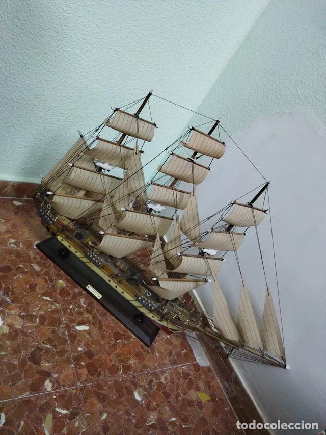 Vintage: Maqueta de barco de vela