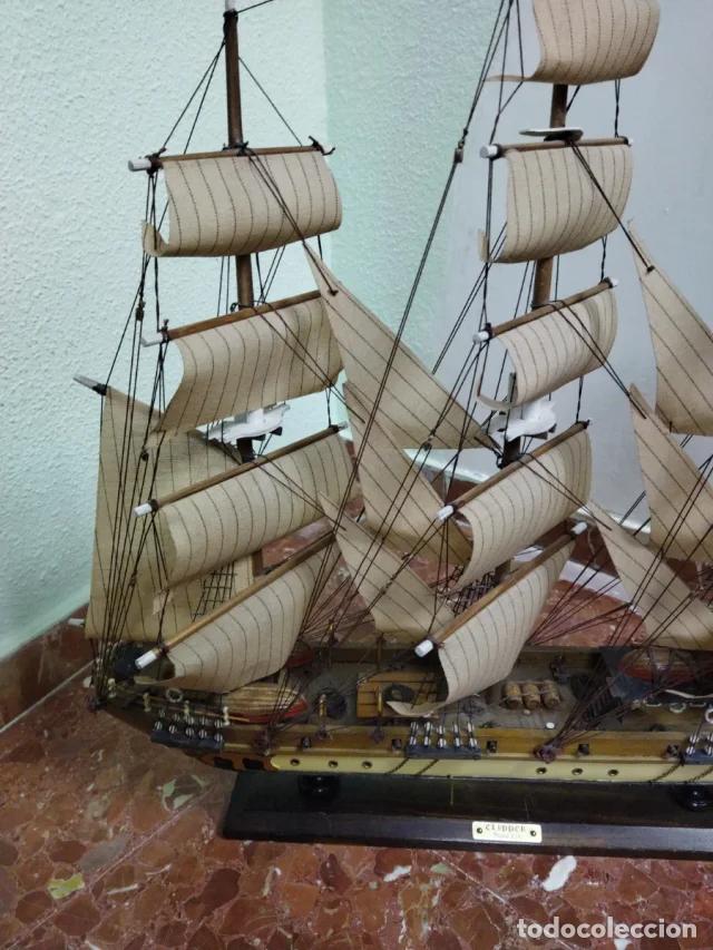 Vintage: Maqueta de barco de vela - Foto 2