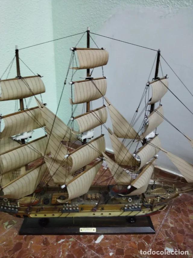 Vintage: Maqueta de barco de vela - Foto 3