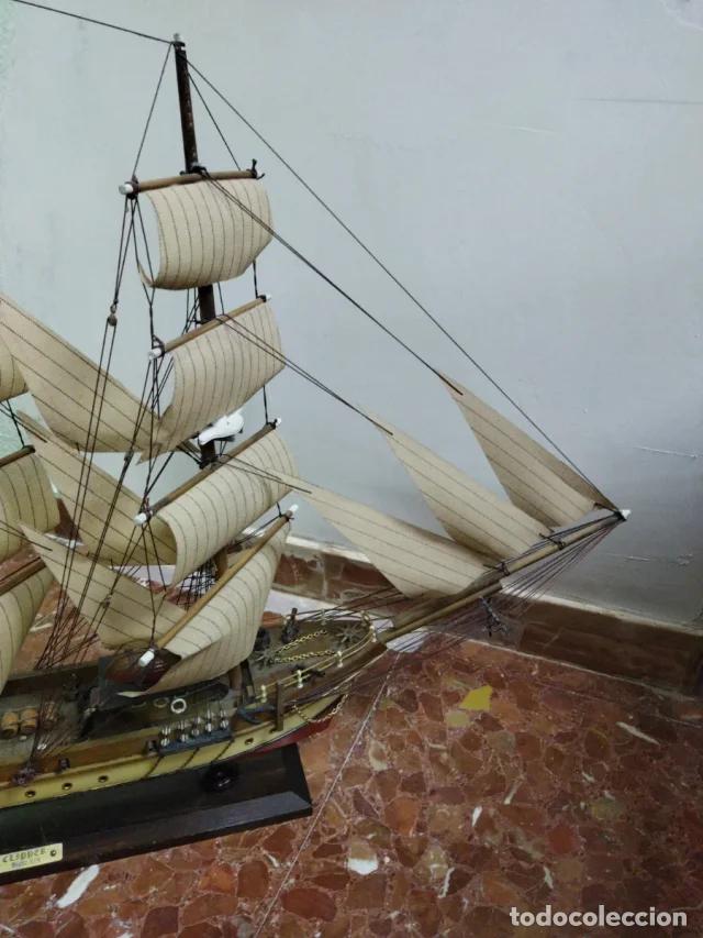 Vintage: Maqueta de barco de vela - Foto 4