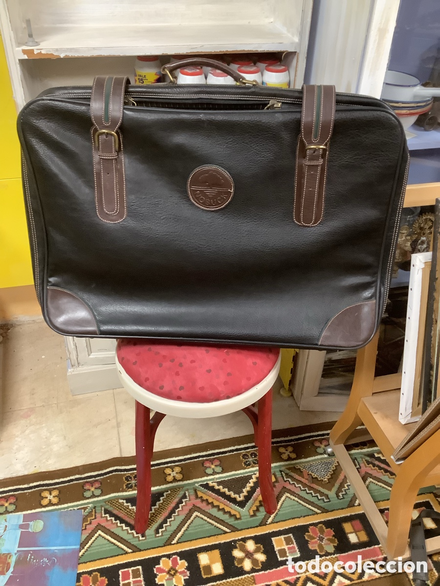 Vintage: Maleta vintage.Piel Novuk.Buen estado