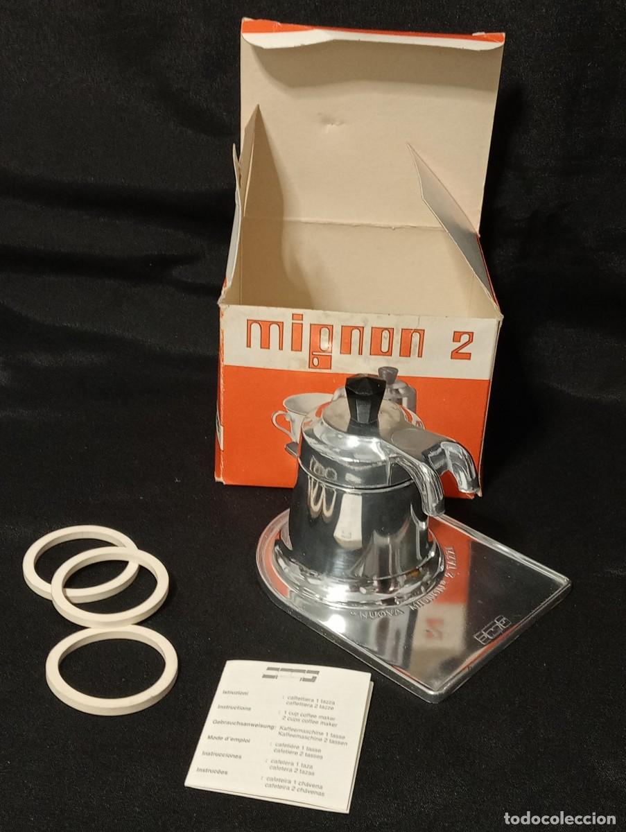 Vintage: CAFETERA ITALIANA NUOVA MIGNON 2 TAZZE - BREBETTI BIALETTI