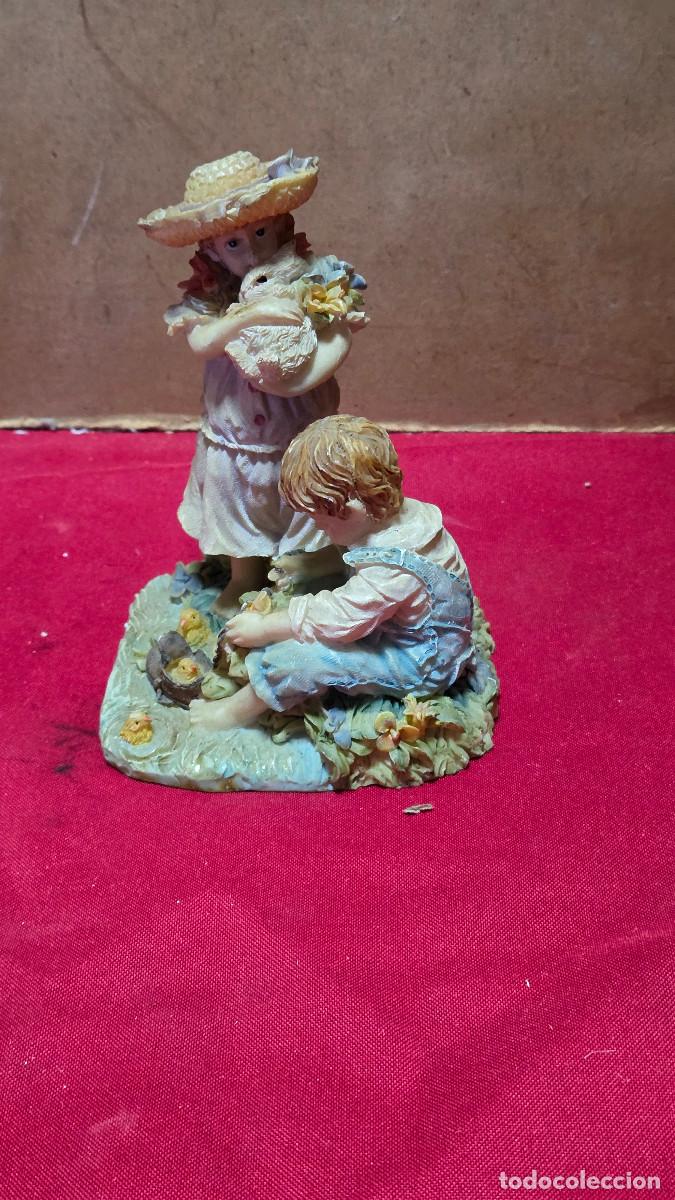 Vintage: figura marfiniti ni&ntilde;os vintage