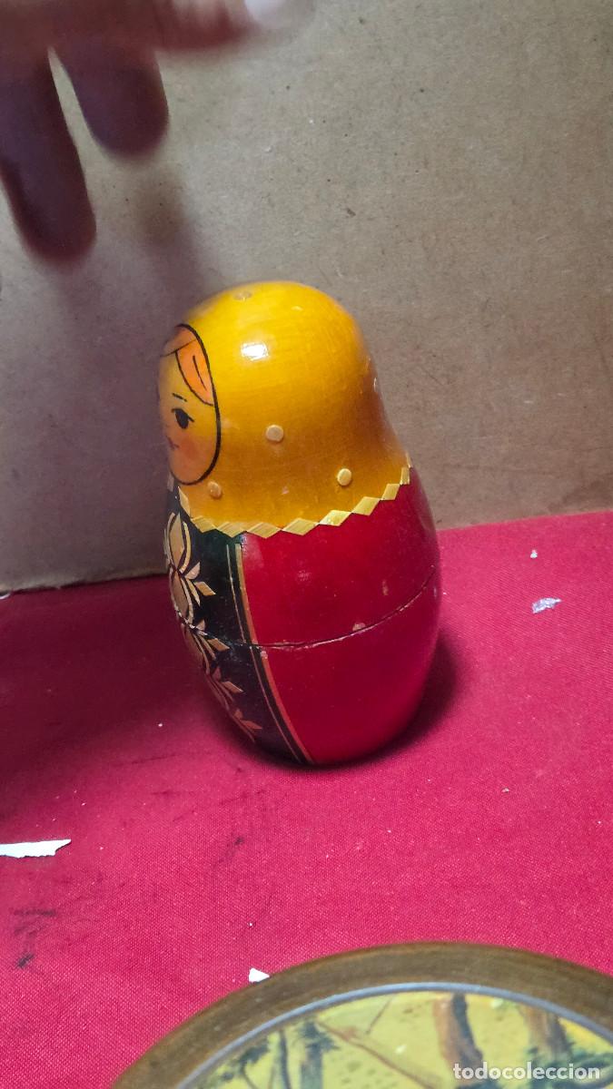 Vintage: mu&ntilde;eca rusa de madera - Foto 3