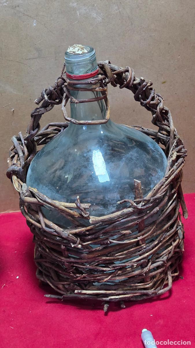 Vintage: garrafa de cristal vintage