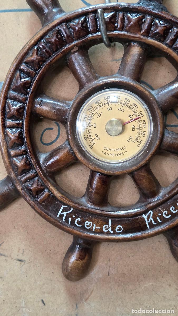 Vintage: timon de ceramica manometro - Foto 2